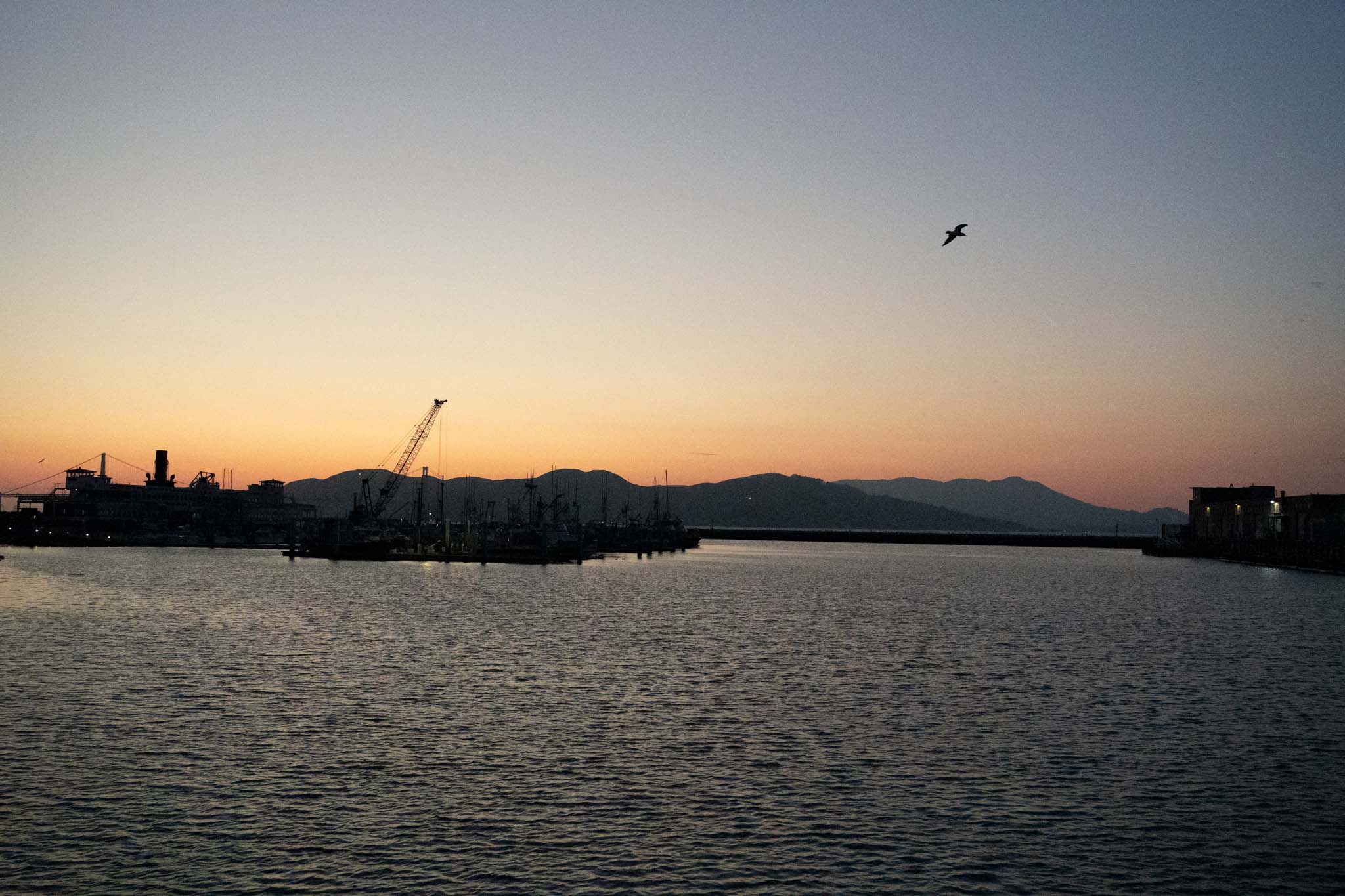 Sunset Over SF Bay